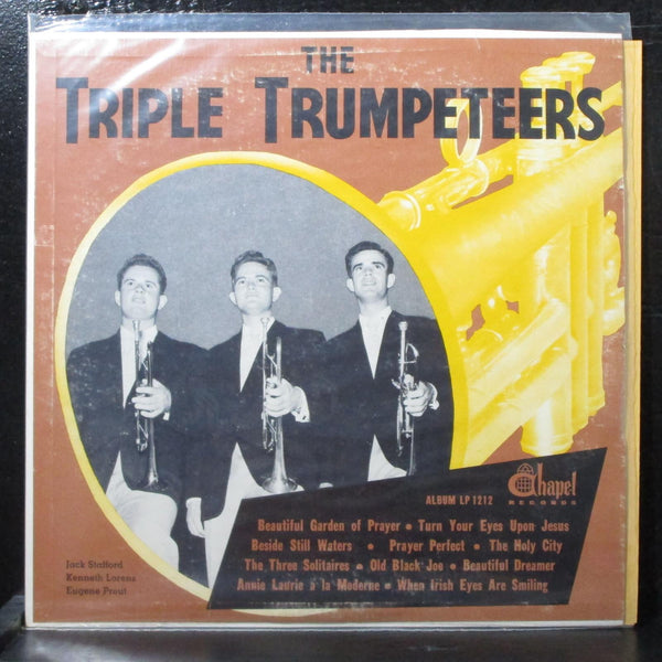 The Triple Trumpeteers Mint- Mono 10" LP Chapel Records LP 1212 USA - Shuga Records