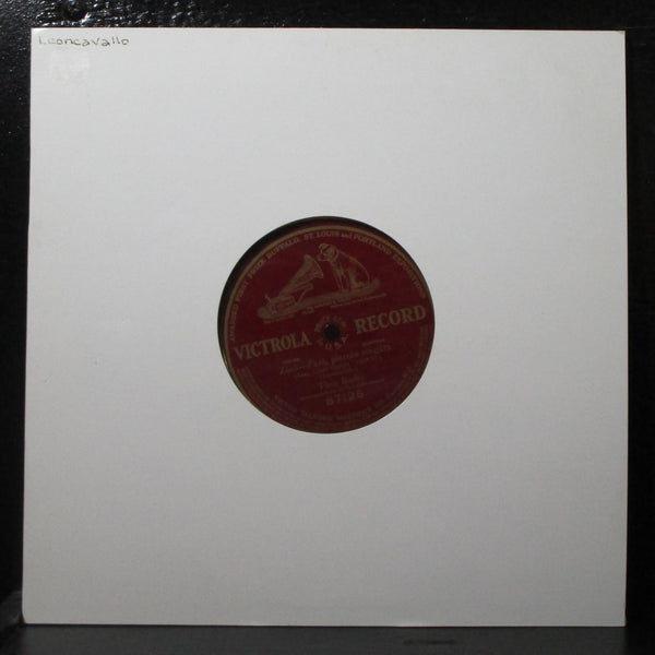 Titta Ruffo - Zaz - Zaz, Piccola Zingata VG+ 10" 78 LP Victrola 87125 USA - Shuga Records