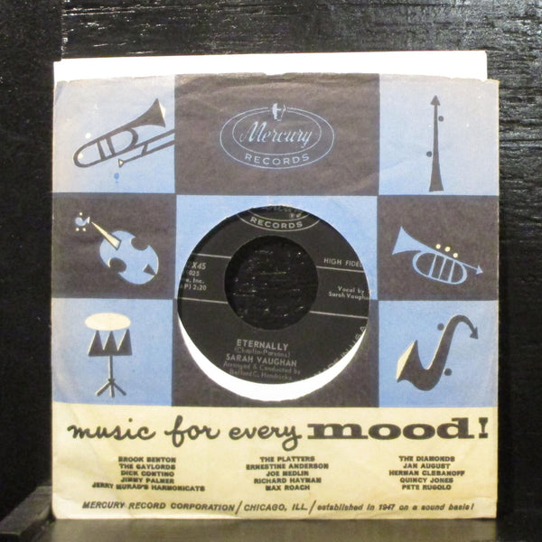 Sarah Vaughan  Eternally Mint- 7" Vinyl 45 Mercury 71562X45 Pop 1960 - Shuga Records