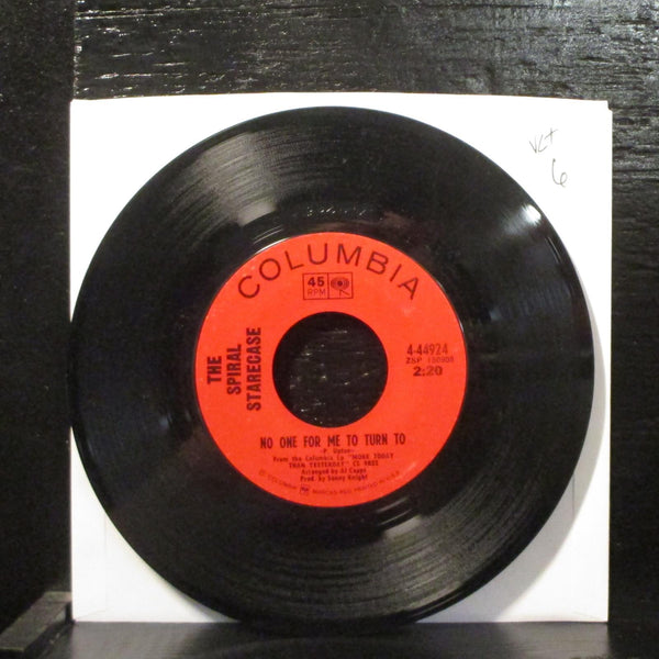 The Spiral Starecase  No One For Me To Turn To VG+ 7" Vinyl 45 Columbia 4-44924 - Shuga Records
