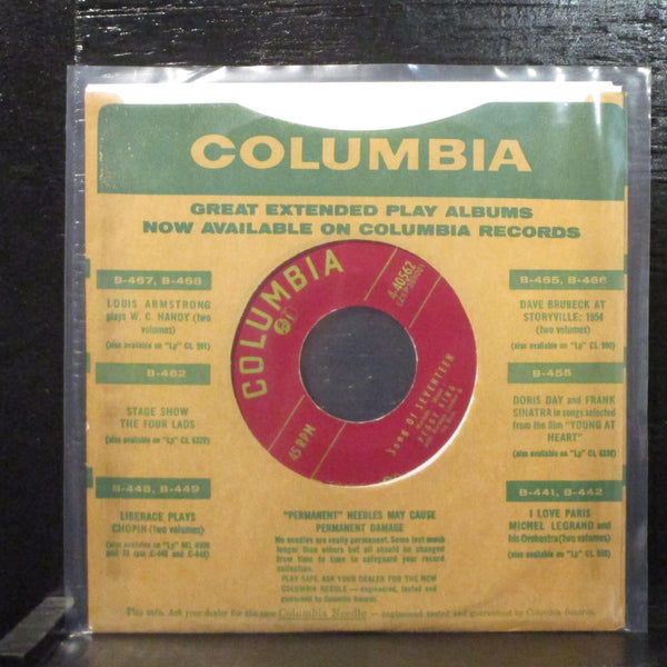 Peggy King  Learning To Love VG+ 7" Vinyl 45 Columbia 4-40562 Pop 1955 - Shuga Records