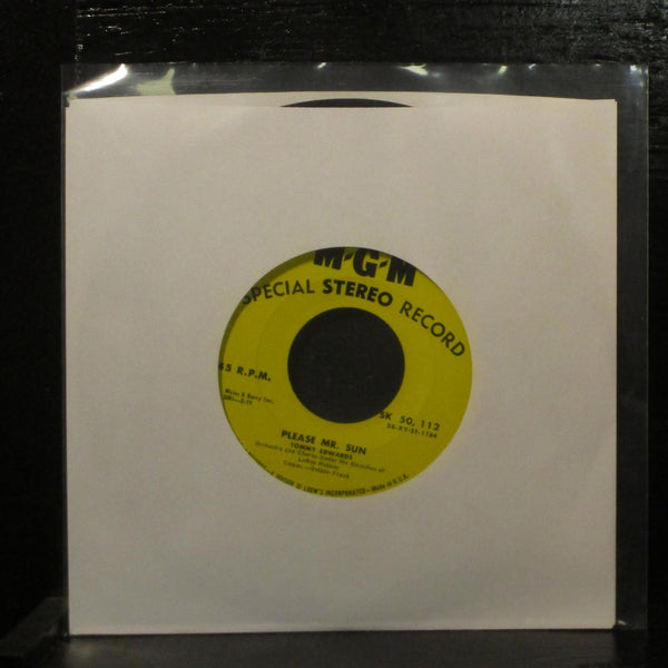 Tommy Edwards - The Morning Side Of The Mountain VG+ Promo 7" Vinyl MGM w Tag - Shuga Records