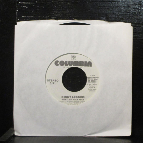Kenny Loggins  Meet Me Half Way VG+ Promo 7" Vinyl 45 ColumbIa 38-06690 - Shuga Records