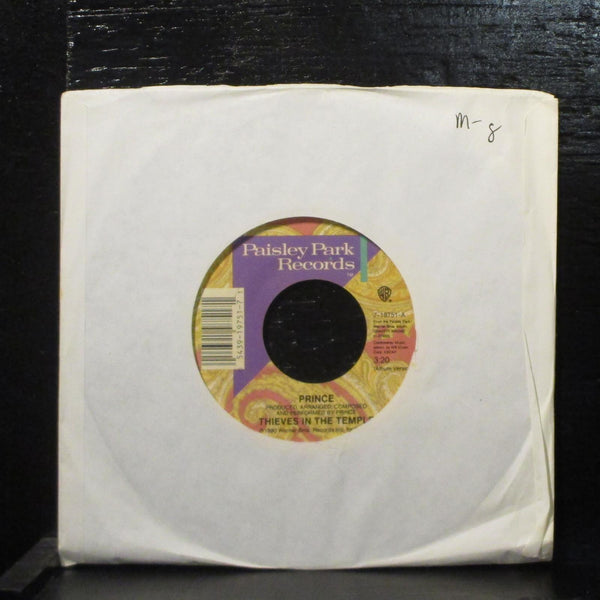 Prince  Thieves In The Temple Mint- 7" Vinyl 45 Paisley Park 7-19751 Funk 1990 - Shuga Records