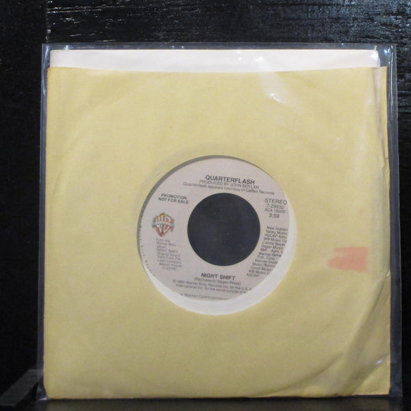Quarterflash  Night Shift Mint- Promo 7" Vinyl 45 Warner Bros. 7-29932 Pop 1982 - Shuga Records