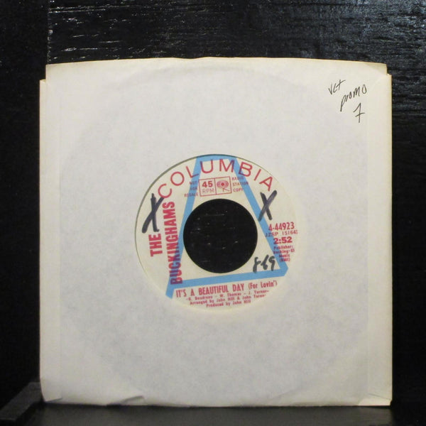 BuckinghamsIt's A Beautiful Day VG+ Promo 7" Vinyl 45 Columbia 4-44923 Pop 1969 - Shuga Records