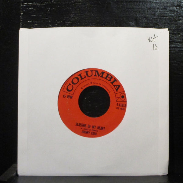 Johnny Cash  Smiling Bill McCall  VG+ 7" Vinyl 45 Columbia 4-41618 Country 1960 - Shuga Records