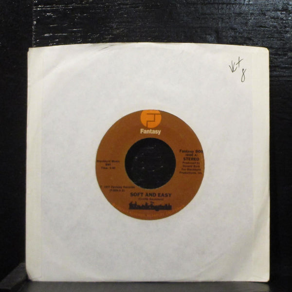 The Blackbyrds  Soft And Easy / Something Special VG+ 7" Vinyl 45 Fantasy 809 - Shuga Records