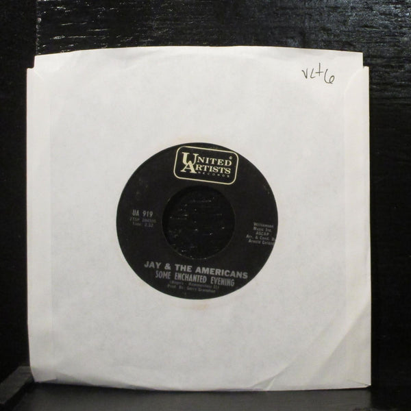 Jay & The AmericansSome Enchanted Evening VG+ 7" Vinyl 45 United Artists UA 919 - Shuga Records