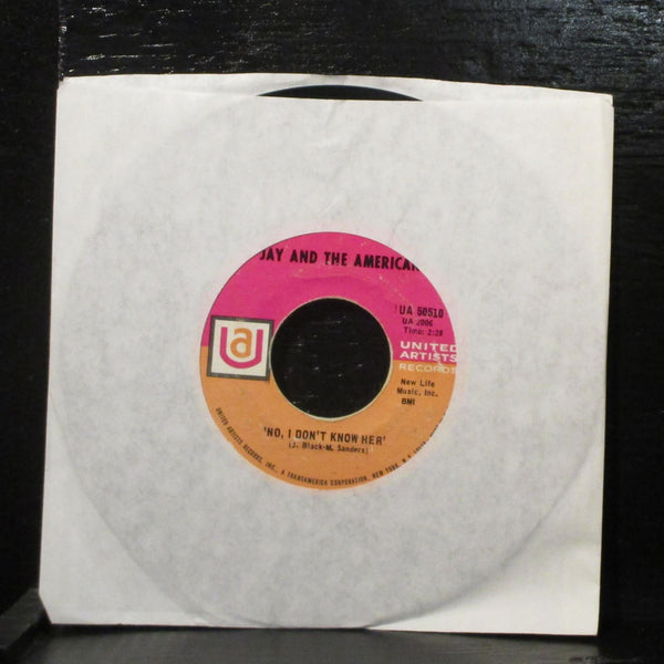 Jay & The Americans  When You Dance VG+ 7" Vinyl 45 United Artists UA 50,510 - Shuga Records