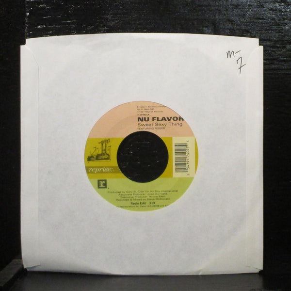 Nu Flavor  Sweet Sexy Thing Mint- 7" Vinyl 45 Reprise 7-17402 Hip-Hop 1997 - Shuga Records