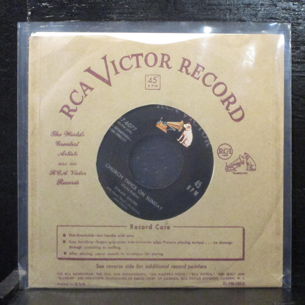 Dinah Shore  Whatever Lola Wants (Lola Gets) Mint- 7" Vinyl 45 RCA 47-6077 1955 - Shuga Records