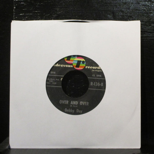 Bobby Day  Gee Whiz/Over And Over VG+ 7" Vinyl 45 - Shuga Records