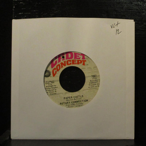 Rotary Connection  Paper Castle VG+ 7" Vinyl 45 - Shuga Records