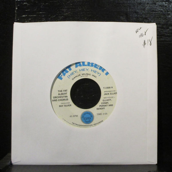 The Fat Albert Orchestra-Fat Albert 7" Vinyl 45 Tetragrammaton T-1500 Funk 1968 - Shuga Records