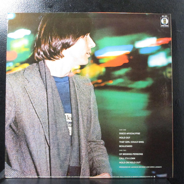Jackson Browne - Hold Out Mint- LP Asylum 5E-511 USA 1980 - Shuga Records