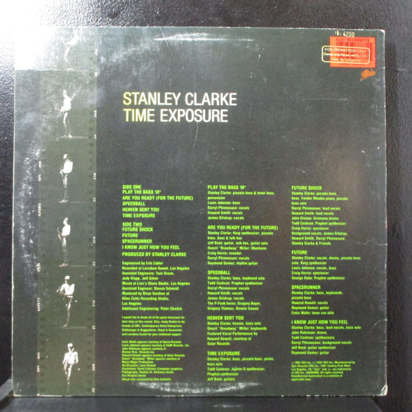Stanley Clarke - Time Exposure - Mint- LP Records 1984 Epic USA Vinyl - Jazz-Funk - Shuga Records