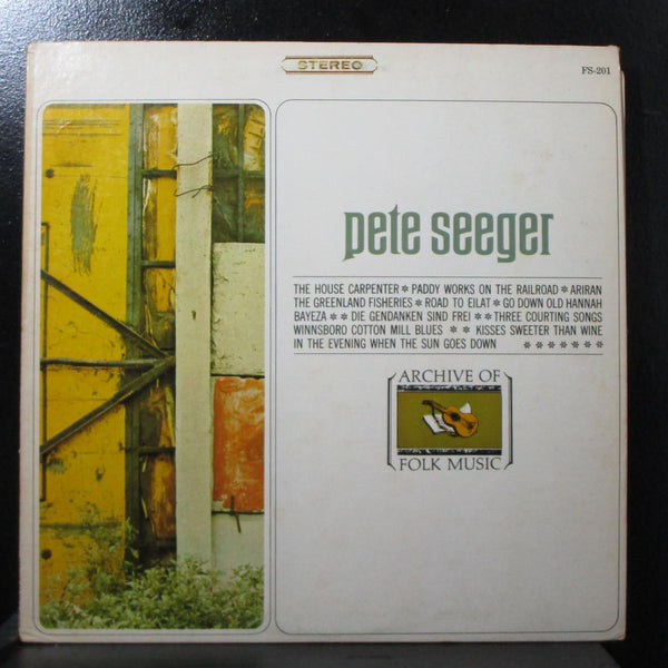 Pete Seeger Mint- LP Vinyl Record FS-201 Archive Of Folk Music USA 1965 - Shuga Records