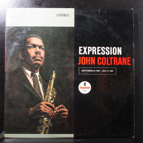 John Coltrane – Expression - VG+ LP Record 1967 Impulse! Sparton Canada Vinyl - Free Jazz / Modal / Free Improvisation