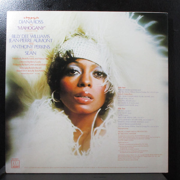 Michael Masser - Mahogany Soundtrack Mint- LP Motown M6-858S1 USA 1975 - Shuga Records
