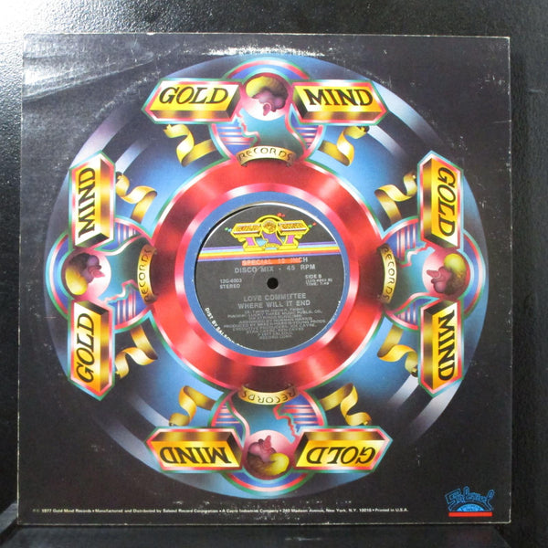 Love Committee - Cheaters Never Win Mint- 12" 45 Gold Mind Records 12G-4003 - Shuga Records