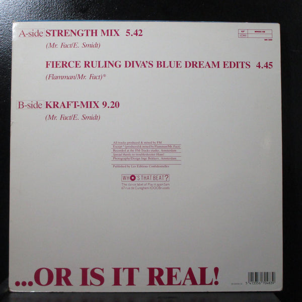 Sequencial - Is It Just A Dream Or Is It Rea! Mint- 12" 45 WHOS 48 Holland 1990 - Shuga Records