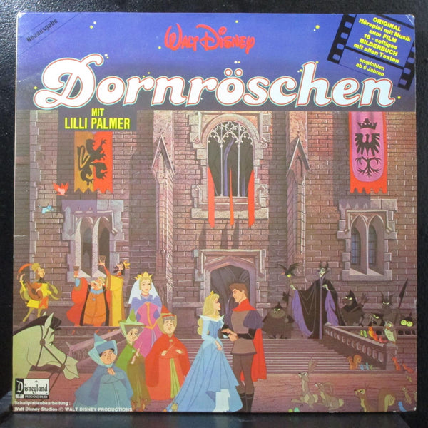 Lilli Palmer - Dornrschen VG+ LP Disneyland 0056.516 Germany 1979 - Shuga Records