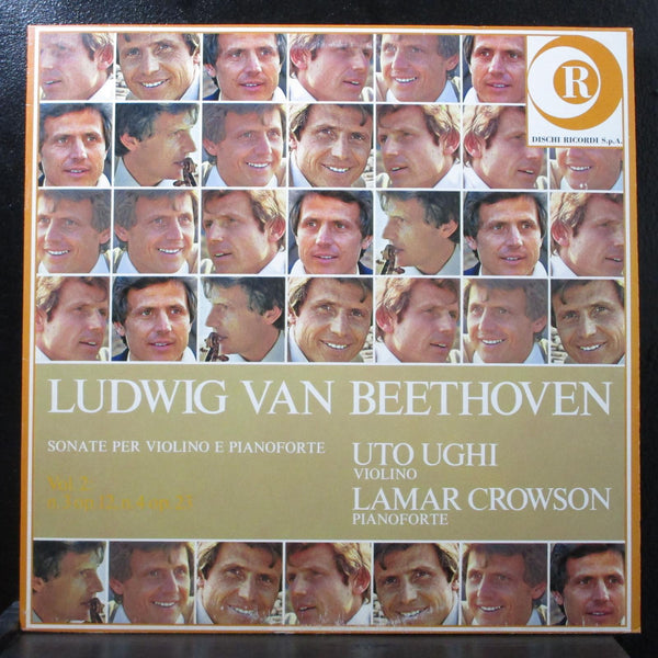 Ughi, Crowson - Beethoven Sonate Vol. 2 Mint- LP Dischi Ricordi RCL 27066 Italy - Shuga Records