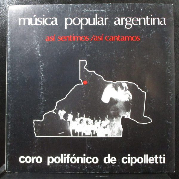 Coro Polifonico De Cipolletti - Musica Popular Argentina Mint- LP CPC 3984 1984 - Shuga Records