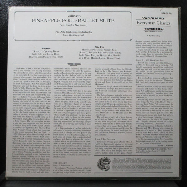 Hollingsworth - Pineapple Poll new sealed LP Vanguard SRV-292SD USA 1968 - Shuga Records