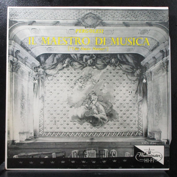 Gardelli - Pergolesi: Il Maestro Di Musica Mint- Mono LP Westminster XWN 18262 - Shuga Records