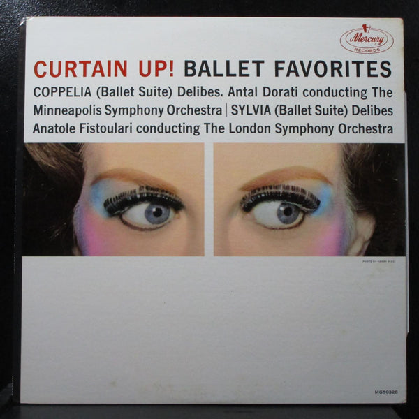 Dorati / Fistoulari - Curtain Up! Ballet Favorites VG+ Mono LP Mercury SR 90328 - Shuga Records