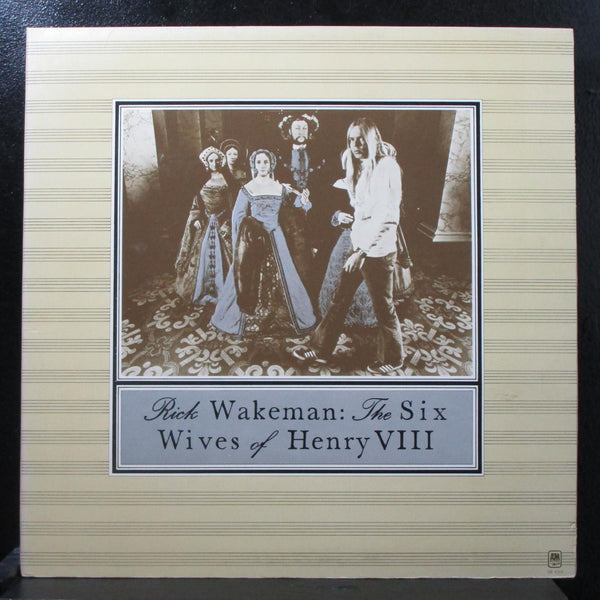 Rick Wakeman - The Six Wives Of Henry VIII Mint- 1st LP A&M SP 4361 USA 1973 - Shuga Records
