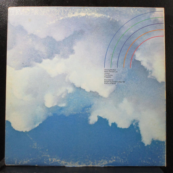 Curved Air - Second Album VG+ LP Warner Bros. WS 1951 USA 1971 - Shuga Records
