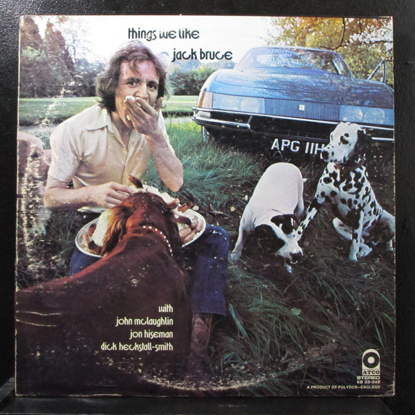 Jack Bruce - Things We Like VG+ Promo LP Atco Records SD 33-349 USA 1971 - Shuga Records