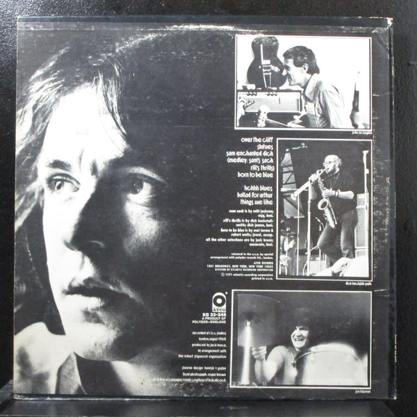 Jack Bruce - Things We Like VG+ Promo LP Atco Records SD 33-349 USA 1971 - Shuga Records