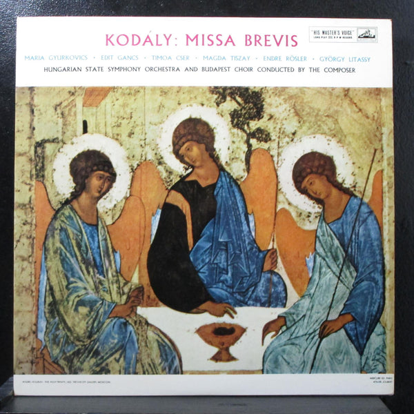 Kodly - Missa Brevis Mint- Mono 1st LP His Master's Voice ALP 1687 UK 1959 - Shuga Records
