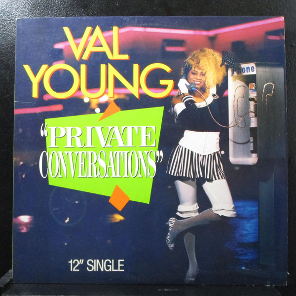Val Young - Private Conversations Mint- 12" Amherst AMHD 129 USA 1987 - Shuga Records