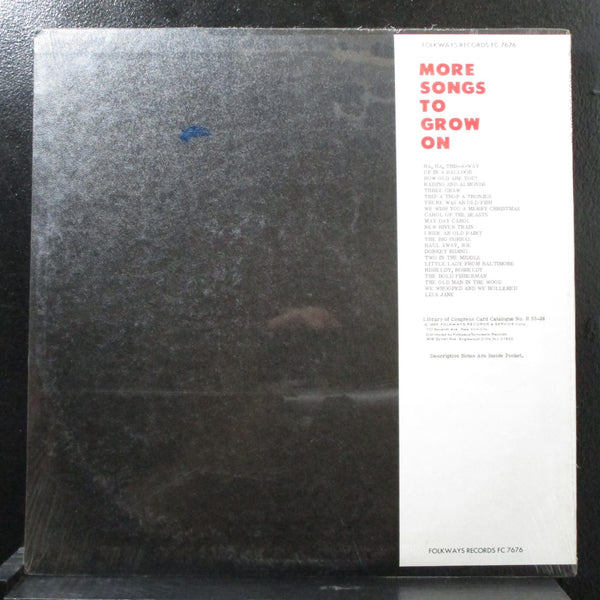 Alan Mills - More Songs To Grow On sealed Mono LP Folkways FC 7676 USA 1955 - Shuga Records