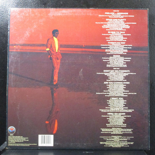 Eugene Wilde - Serenade VG+ LP Philly World Records 90490-1 USA 1985 - Shuga Records