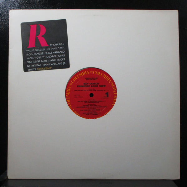 Ray Charles - Friendship Radio Show Mint- Promo LP Columbia AS 1920 USA 1984 - Shuga Records