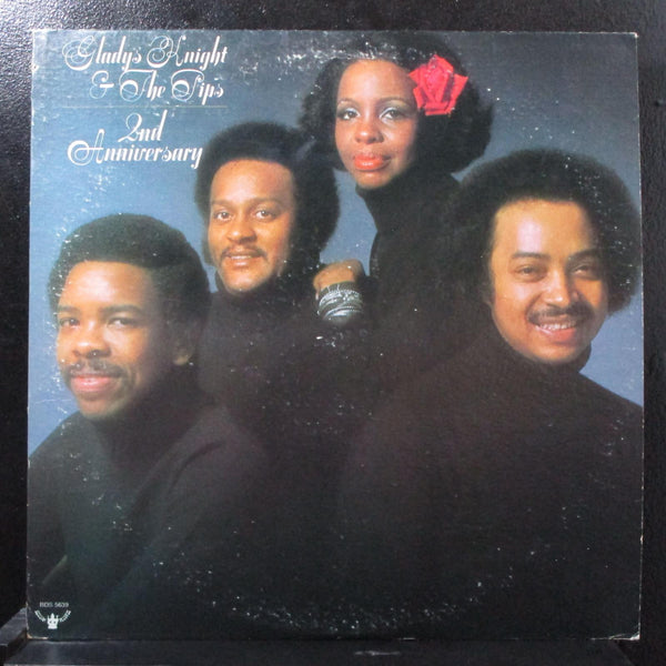 Gladys Knight & The Pips - 2nd Anniversary Mint- LP Buddah BDS 5639 USA 1975 - Shuga Records