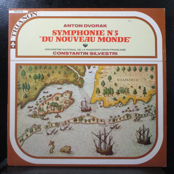 Silvestri - Dvorak: Symphony No. 5 VG+ Stereo LP Trianon TRI 33 122 France - Shuga Records