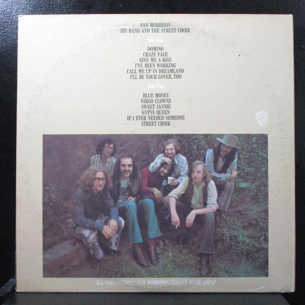 Van Morrison - His Band & The Street Choir VG+ Promo LP WS 1884 USA 1970 - Shuga Records