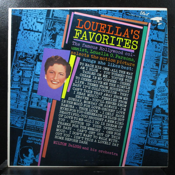 Milton De Lugg - Louella's Favorites VG+ Mono LP Dot Recods DLP 3145 USA - Shuga Records