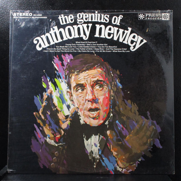 The Genius Of Anthony Newley sealed LP Press Records BU 4060 USA 1979 - Shuga Records