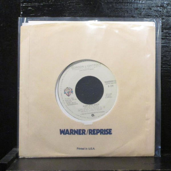 Gordon Lightfoot  Baby Step Back Mint- 7" Vinyl 45 Warner Bros. WBS 50012 - Shuga Records
