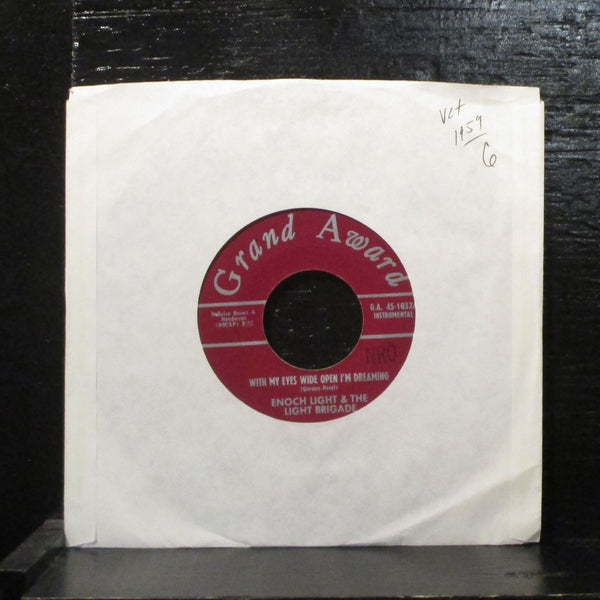 Enoch LightWith My Eyes Wide Open I'm Dreaming VG+ 7" Vinyl 45 - Shuga Records