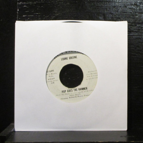 Lorne GreeneThe Man Promo VG+ 7" Vinyl 45 RCA 47-8490 Country 1964 - Shuga Records