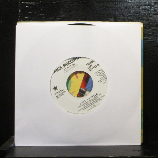 Patti La Belle  Stir It Up Mint- Promo 7" Vinyl 45 MCA-52610 Synth Pop 1985 - Shuga Records